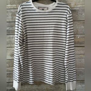 Classic Striped Long Sleeve Shirt, Fat Face UK, size L
